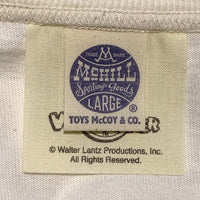 TOY'S McCOY トイズマッコイ 23春夏 WOODY WOODPECKER ウッディウッドペッカー プリントTシャツ ホワイト TMC2350 Size L 福生店