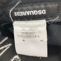 DSQUARED2 ディースクエアード ICON ダメージ加工 キャップ ブラック size- 瑞穂店