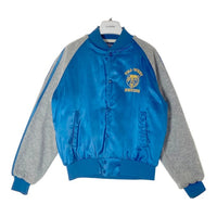 Crafted by NASCO クラフテッドバイナスコ USA製 TRI-WEST BRUINS 袖フリース スタジャン ブルー sizeM 瑞穂店