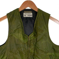 United Carr ユナイテッドカー U.S. NAVY 米海軍 M-65 キルティングベスト ウッドランドカモ Size M 福生店