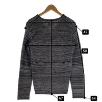 Attractions アトラクションズ ウール アクリル ニットカーディガン ブラック Size 38 福生店