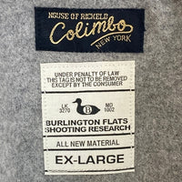 COLIMBO コリンボ フランネル裏地 ナイロン コーチジャケット ブラウン sizeXL 瑞穂店