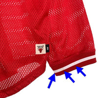 WIND AND SEA ウィンダンシー NBA CHICAGO BULLS シカゴブルズ Mesh Long Sleeve Top メッシュロングスリーブトップ レッド Size M 福生店