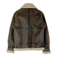 ALPHA INDUSTRIES アルファインダストリーズ TA1469-068 B-3 ムートンジャケット ブラウン sizeS 瑞穂店