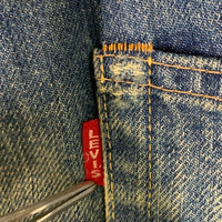 Levi's リーバイス 501XX BIG E ビッグイー 1966 復刻 カンヌキ 赤耳 セルビッチ デニムパンツ ライトブルー 66466-0013 Size W32 L32 福生店
