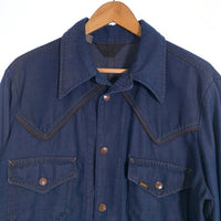 70's Lee リー ウエスタンデニムジャケット スナップボタン インディゴ Size M-L 相当 福生店