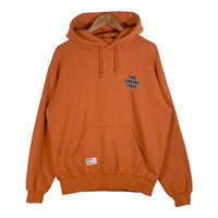 Schott ショット THE EMPIRE STATE プリント スウェットパーカー オレンジ 782-3231005 Size M 福生店