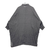 SUN VALLEY サンバレー コットンリネンダンガリー起毛ワンピース グレージュ sizeM 瑞穂店