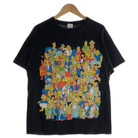 00's The Simpsons シンプソンズ プリントTシャツ ブラック DELTA 2007 Size L 福生店