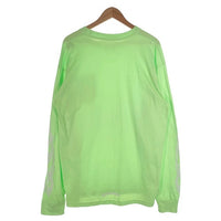 Chrome Hearts クロムハーツ POCKET L/S TEE ポケット ロングスリーブTシャツ フレイムプリント ライムグリーン Size XL 福生店