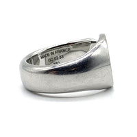 HERMES エルメス カルーゼルリング メタル シルバー ブラック Size T60 20号 福生店