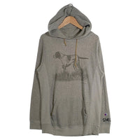 Champion チャンピオン STUSSY ステューシー UNDEFEATED リバースウィーブ プルオーバースウェットパーカー グレー C8-W136 Size L 福生店