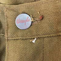 Wrangler ラングラー 70's USA製 センタープレス ツイル 5ポケットパンツ ブラウン size36 瑞穂店