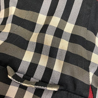 BURBERRY BLACK LABEL バーバリーブラックレーベル BMP13-701-09 裏地ノバチェック フード付きジャケット ブラック sizeM 瑞穂店