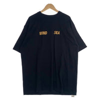 WIND AND SEA ウィンダンシー YOUANDSEA ロゴ刺繡 Tシャツ ブラック WDS-O-YAS-24-Q4-01 Size XL 福生店