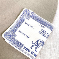 THE H.W.DOG&CO. ザエイチダブリュードッグアンドコー TRAVELERS トラベラーズハット セルビアウール ベージュ D-00047 Size 34 (56cm) 福生店