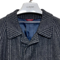 D’URBAN ダーバン ウール ステンカラーコート グレー sizeL 瑞穂店