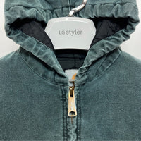 00's Carhartt カーハート アクティブジャケット スモークグリーン ユース レディースサイズ Y06HTG size L-R 瑞穂店