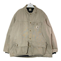 Carhartt カーハート ダックジャケット 裏キルティング ベージュ size- 瑞穂店