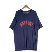 SUPREME シュプリーム 24SS Cracked Arc S/S Tee クラックドアーチロゴ ショートスリーブTシャツ プリント USED加工 ネイビー Size XXL 福生店