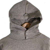 CAMBER キャンバー DOUBLE THICK PULLOVER HOODED 24oz プルオーバースウェットパーカー スナップボタン グレー USA製 Size S 福生店