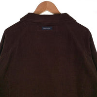 NAUTICA ノーティカ コーデュロイ ジップアップ ブルゾン ブラウン NMJ6201 Size XL 福生店