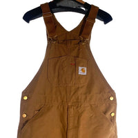 Carhartt WIP カーハートワークインプログレス BIB OVERALL ビブオーバーオール ブラウン I021117.HZ Size 28×32 福生店