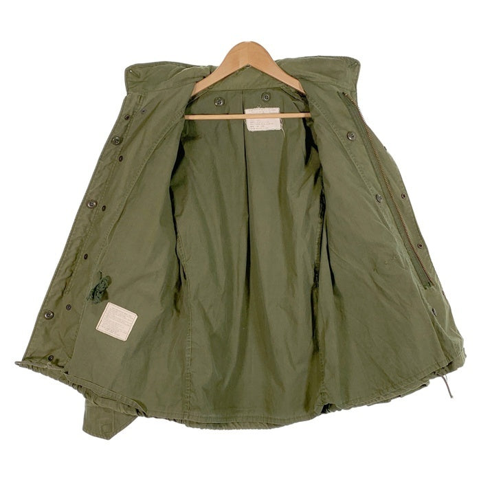 70´s~ U.S.ARMY 米陸軍 M-65 3rd ミリタリー フィールドジャケット オリーブ コットン ナイロン ノンリップ 襟SERVALファスナー Size S-S 70's~ U.S.ARMY 米陸軍 M-65 3rd ミリタリー フィールド