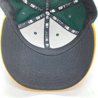 NEW ERA ニューエラ オークランド・アスレチックス 59FIFTY LP キャップ グリーン×イエロー size7 1/4 瑞穂店