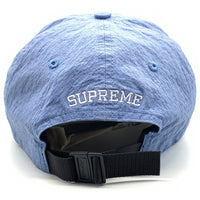 SUPREME シュプリーム 23SS Cordura Ripstop S Logo 6-Panel Cap コーデュラナイロン リップストップ Sロゴ 6パネルキャップ ライトブルー 福生店