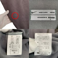 90-00's NIKE ナイキ F.C.R.B. エフシーレアルブリストル フリーダムスリーブ スウェットトレーナー ワッペン 刺繡 グレー Size M 福生店