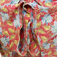 reyn spooner レインスプーナー 90s ビキニタグ フラワー総柄 半袖シャツ レッド sizeM 瑞穂店