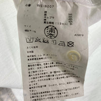 JUNYA WATANABE COMME des GARCONS MAN ジュンヤワタナベ コムデギャルソンマン WE-B007 AD2019 ペイズリー パッチワーク 半袖シャツ ホワイト sizeXS★襟お汚れ 瑞穂店