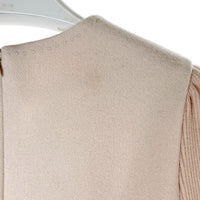 M’S GRACY エムズグレイシー 袖ニットウールワンピースfs-111607 ピンク size38 瑞穂店