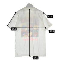 ドラゴンクエスト スライム アイロンプリント Tシャツ ホワイト sizeL 2 瑞穂店
