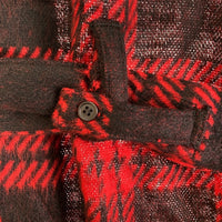 glamb グラム ハワード ロングガウン チェック GB15WT/JKT01 レッド Size 3 瑞穂店