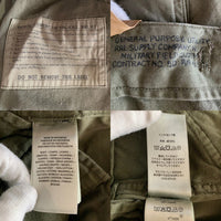 RRL ダブルアールエル ラルフローレン SURPLUS CARGO SHORT カーゴショーツ ショートパンツ オリーブ Size 38 福生店