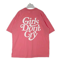 Girls Don't Cry ガールズドントクライ ロゴプリント Tシャツ ピンク SizeXL 瑞穂店