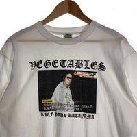 KIEF VEGETABLES フォトプリントTシャツ 逮捕 ホワイト Size XL 福生店