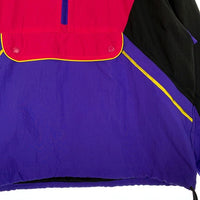 Reebok リーボック have a good time ナイロン アノラック ジャケット プルオーバー ピンク パープル ブラック ED4088 Size O 福生店