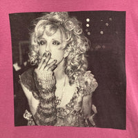 HYSTERIC GLAMOUR ヒステリックグラマー COURTNEY LOVE コートニーラブ プリントTシャツ パープル 0203CT20 Size M 瑞穂店