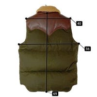 Rocky Mountain Featherbed ロッキーマウンテン フェザーベッド 450-482-69 CHRISTY VEST ダウンベスト カーキ size40 瑞穂店