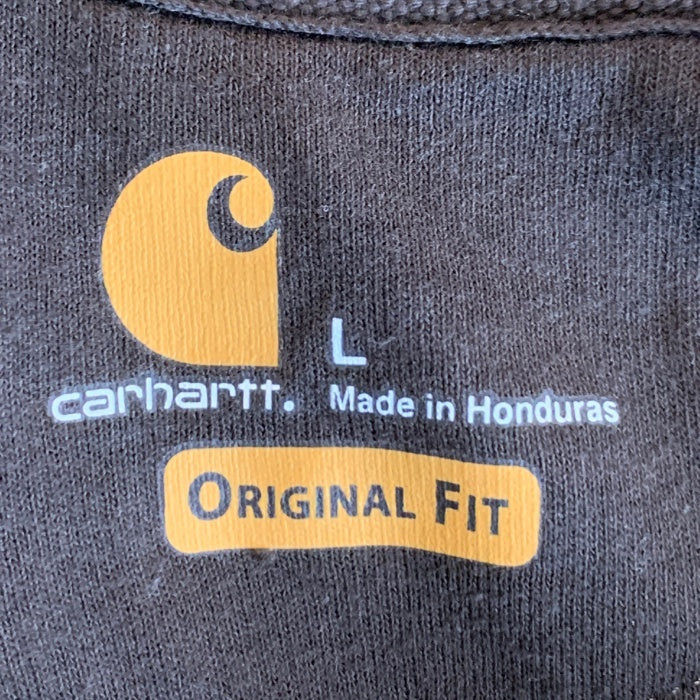 Carhartt パーカー ブラウン 表記L Carhartt 【並行輸入】カーハート 撥水 オリジナルフィット