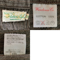 Heller's Cafe ヘラーズカフェ コットン ワークシャツ オリーブ Size 38 福生店