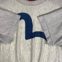 EVISU エヴィス YAMANE ヤマネ カモメ ロゴ プリント 半袖 Tシャツ グレー Size 36 福生店