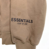 FOG ESSENTIALS エッセンシャルズ バックラバーロゴプリント ジップアップ スウェットパーカー カーキ Size L 福生店