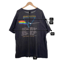 90's PINK FLOYD ピンクフロイド NORTH AMERICAN TOUR 1994 プリントTシャツ ブラック BROCKUM USA製 Size XL 福生店