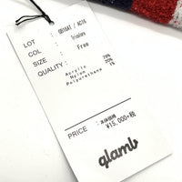 glamb グラム アクリル ナイロン スヌード マフラー ネックウォーマー ロゴ トリコロール GB16AT/AC16 福生店