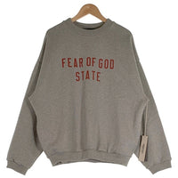 ESSENTIALS エッセンシャルズ FEAR OF GOD フィアオブゴッド STATE クルーネックスウェット グレー CLG 554 055 870 966 Size XS 福生店