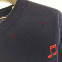 AVIREX アヴィレックス ネオン管 バックプリント Tシャツ ネイビー sizeXL 瑞穂店